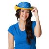 FOCO Los Angeles Chargers NFL Womens Mini Print Hybrid Boonie Hat view 4
