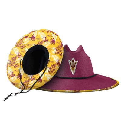 Arizona State Sun Devils NCAA Team Color Straw Hat