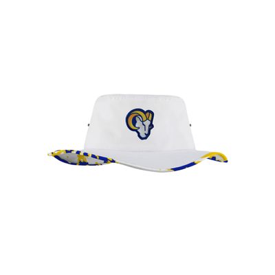 FOCO Los Angeles Rams NFL Womens White Hybrid Boonie Hat