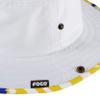 FOCO Los Angeles Rams NFL Womens White Hybrid Boonie Hat view 3