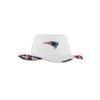 FOCO New England Patriots NFL Womens White Hybrid Boonie Hat view 1