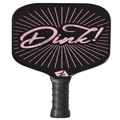 F2 Sports Graphite Pickleball Paddle for Beginners or Pros | USAPA Approved |Textured Pickleball Racket for Spin| Polymer Honeycomb Core| Pink Dink Color Racket| Cute & Fun Pickleball Paddle