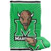 Marshall University The Heard Blanket, 36"x58" Logo Dots, Silky Touch Super Soft Throw view 1