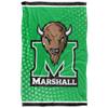 Marshall University The Heard Blanket, 36"x58" Logo Dots, Silky Touch Super Soft Throw view 2