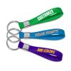 Wristband Bros Silicone Loop Keychains | Fully Customizable | Great For Events, Fundraisers & Promotions | Available In Bulk view 2