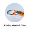 Wristband Bros Silicone Loop Keychains | Fully Customizable | Great For Events, Fundraisers & Promotions | Available In Bulk view 3