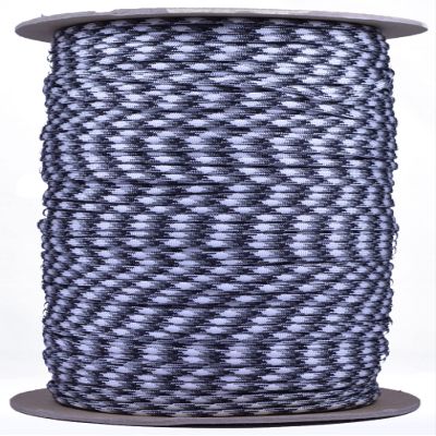 35+ Camo Pattern of Parachute 550 Cord Type III 7 Strand Paracord - Urban Camo (1000 Foot Spool)