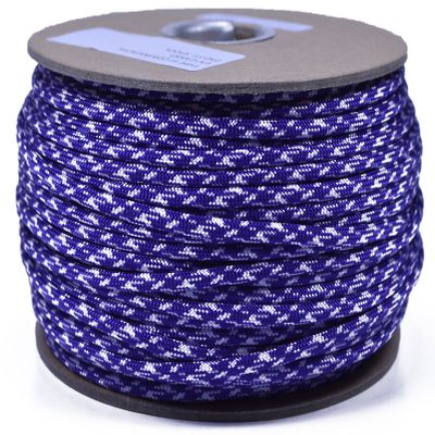 35+ Camo Pattern of Parachute 550 Cord Type III 7 Strand Paracord - UV Camo (250 Foot Spool)
