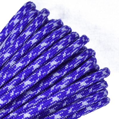 35+ Camo Pattern of Parachute 550 Cord Type III 7 Strand Paracord - UV Camo (50 Feet)