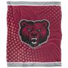 State University of New York at Potsdam Bears Blanket, 50"X60", Logo Dots, Silky Touch Super Soft Throw view 2
