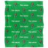 Marshall University The Heard Blanket, 50"X60", Logo Pattern, Silky Touch Super Soft Throw view 2