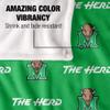 Marshall University The Heard Blanket, 50"X60", Logo Pattern, Silky Touch Super Soft Throw view 4