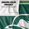 Stetson University Hatters Blanket, 50"X60", Primary Logo Stripes, Silky Touch Super Soft Throw view 4
