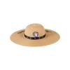 Los Angeles Rams NFL Womens Wordmark Beach Straw Hat view 1