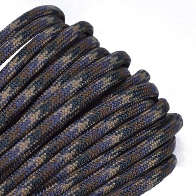 35+ Camo Pattern of Parachute 550 Cord Type III 7 Strand Paracord - Forest Camo (50 Feet)