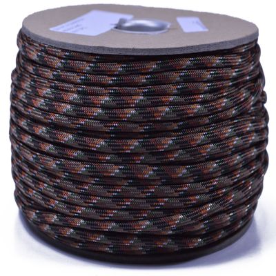 35+ Camo Pattern of Parachute 550 Cord Type III 7 Strand Paracord - Hidden Camo (250 Foot Spool)