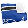 Hampton University Pirates Blanket, 36"x58" Primary Logo Stripes, Silky Touch Super Soft Throw view 3