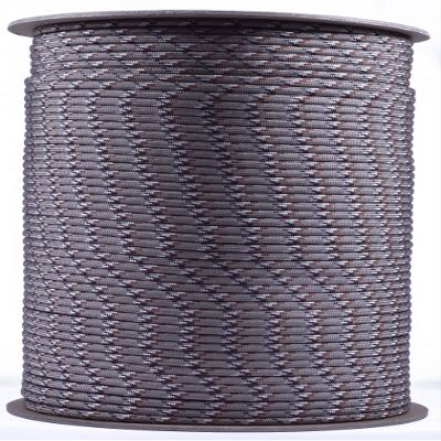 35+ Camo Pattern of Parachute 550 Cord Type III 7 Strand Paracord - Desert Camo (1000 Foot Spool)