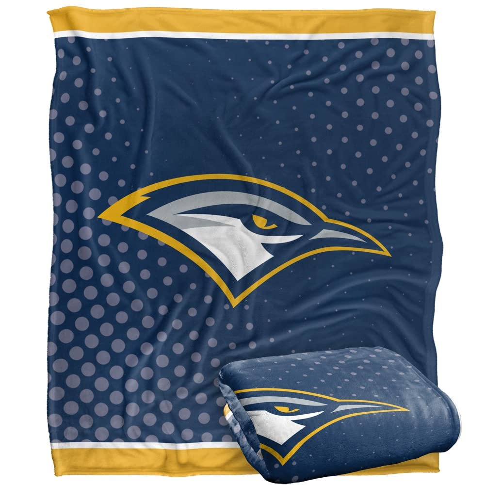 University of Tennessee at Chattanooga Bulldogs Blanket, 50"X60", Logo Dots, Silky Touch Super Soft Throw