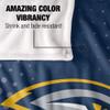 University of Tennessee at Chattanooga Bulldogs Blanket, 50"X60", Logo Dots, Silky Touch Super Soft Throw view 4
