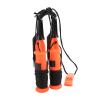 Life Saving Ice Pick, 2pcs Orange Handle Fishing Ice Picks Ice Safety Picks with Emergency Whistle Ice Fishing Picks for Camping Hiking Fishing(Black Rope) view 1