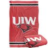 University of The Incarnate Word Bulldogs Blanket, 36"x58" Primary Logo Stripes, Silky Touch Super Soft Throw view 1