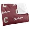 College of Charleston Cougars Blanket, 50"X60", Logo Pattern, Silky Touch Super Soft Throw view 3