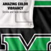 Marshall University The Heard Blanket, 36"x58" Primary Logo Stripes, Silky Touch Super Soft Throw view 4