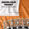 Mercer University Bears Blanket, 50"X60", Logo Dots, Silky Touch Super Soft Throw view 4