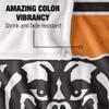 Mercer University Bears Blanket, 36"x58" Primary Logo Stripes, Silky Touch Super Soft Throw view 4