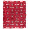 University of South Dakota Coyotes Blanket, 50"X60", Logo Pattern, Silky Touch Super Soft Throw view 2