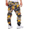 Mens Camouflage Sweatpants with Pockets Tapered Fit Stretchy Cotton Jogger Pants Workout Gym Outdoor Sports Trousers view 3