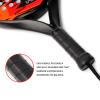 Padel Racket Carbon Fiber Surface with EVA Memory Flex Foam Core Padel Tennis Racquets Lightweight (red 2pcs) view 4