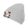 American Bald Eagle Knit Beanie Winter Hats for Men and Women Knitted Cuffed Skull Cap Acrylic Daily Beanie Hat Gray view 1