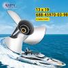 VIF YBS Boat Propeller for Yamaha Engines OEM Upgrade Stainless Steel Outboard Motors 60/70/75/80/85/90/100/115 HP Semi Cleaver Blades 15 Tooth, RH,15p 17p 19p (13 x 19) view 4