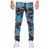 Mens Camouflage Sweatpants with Pockets Tapered Fit Stretchy Cotton Jogger Pants Workout Gym Outdoor Sports Trousers view 1