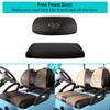 10L0L Golf Cart Seat Dust Cover - Waterproof, Dustproof, Sun-Proof Seat Protector for Yamaha EZGO, Club Car,All-Season Weather Resistant Front & Rear Seats Protection view 4