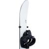 Arkorus [NEW] (4 PCS) Snowboard Wall Mount Storage  Damage-Free Snowboards Hanger, Modern Floating Vertical Rack, Clip Hook Holder to Securely Store, Hang and Display Snow Boards, Gear Organizer