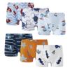 Family Feeling 6 Packs Little Boys' Cotton Boxer Brief Underwear Size 5 view 1