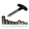 Superbilliards Weight Kit for Predator Pool Billiard Cues: 8 Weight Bolts + Tool with Detachable Handle view 3
