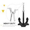 AMYSPORTS Tie Down Deck Loop Steel Stainless Hardware Deck Loop Marine Boat Top Eye Strap Kayak Pad SUS316 6mm 15/64 Inch 6pcs view 4