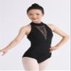 Dance Elite - Isadora - Deep V mesh Front Dance leotard. Leotards for Women Ballet and Dance (Black, Adult XL) view 3