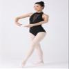 Dance Elite - Isadora - Deep V mesh Front Dance leotard. Leotards for Women Ballet and Dance (Black, Adult XL) view 4