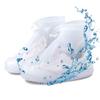 Rain Shoe Covers- Waterproof Sand Control Non-Slip Overshoes Covers Women Men Kids Outdoor Foldable Reusable PVC Rubber Sole Medium Top Shoe Covers view 1