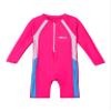 Moggemol Kids Girls Boys One Piece Rash Guard Swimsuit Water Sport Short Swimwear UPF 50+ UV Protection Rose 10 Years view 1