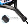 Padel Racket Carbon Fiber Surface with EVA Memory Flex Foam Core Padel Tennis Racquets Lightweight (Blue 2pcs) view 4