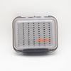 Alichino Fly Box for Fly Files Ice Jig Box Two Sided Waterproof Fly Fishing Box for Nymphs and Streamers (Grey Foam Insert, S 4.9 * 4 * 1.6 Inch) view 3