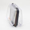 Alichino Fly Box for Fly Files Ice Jig Box Two Sided Waterproof Fly Fishing Box for Nymphs and Streamers (Grey Foam Insert, S 4.9 * 4 * 1.6 Inch) view 4