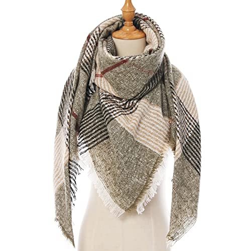 C H SZ CC Scarf Shawl Scarves Women Cashmere Pashmina Women Warm Neck Shawls Wrap Plaid Wraps Triangle Stoles Bandana Scarfs