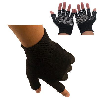 Winter Touchscreen Gloves for Women and Men, Anti-Slip Light Weight Half-Finger Gloves for Hiking, Warm Glove Cycling Driving, Cold Weather, Running, Outdoor Sports, Daily Work(5 fingers-1 Pairs)